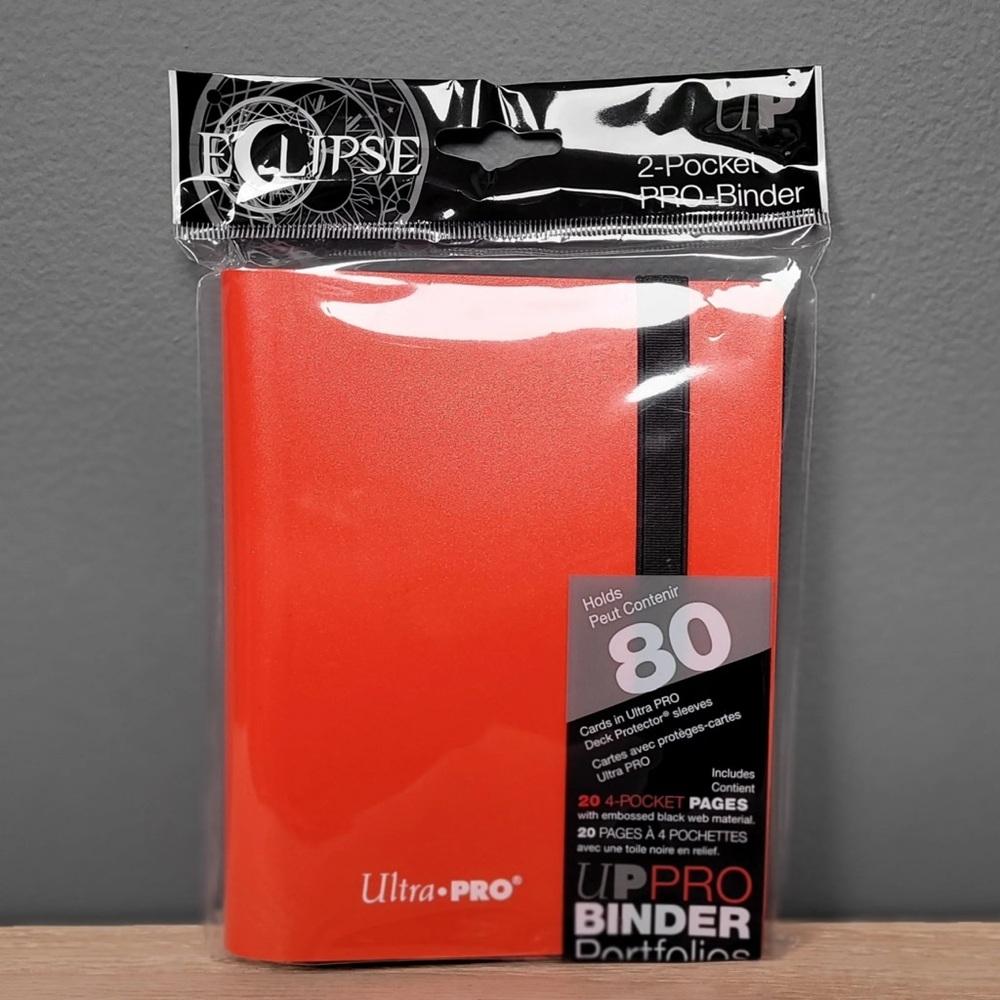 Ultra PRO Red 2-Pocket Binder